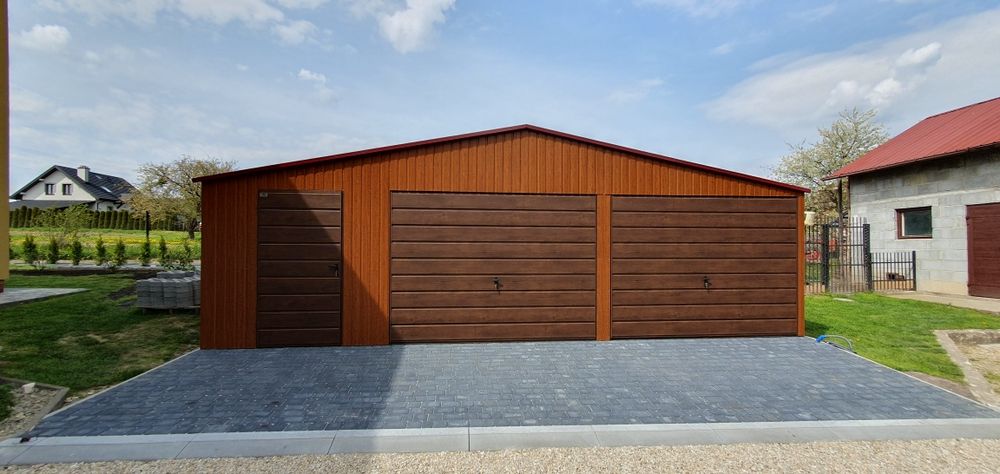 GARAŻ Drewnopodobny Hala Wiata Rolnicza Budka ogrodowa Magazyn Blaszak