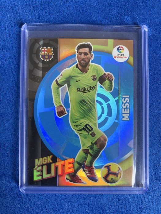 Carta Lionel Messi MGK Elite Panini Barcelona