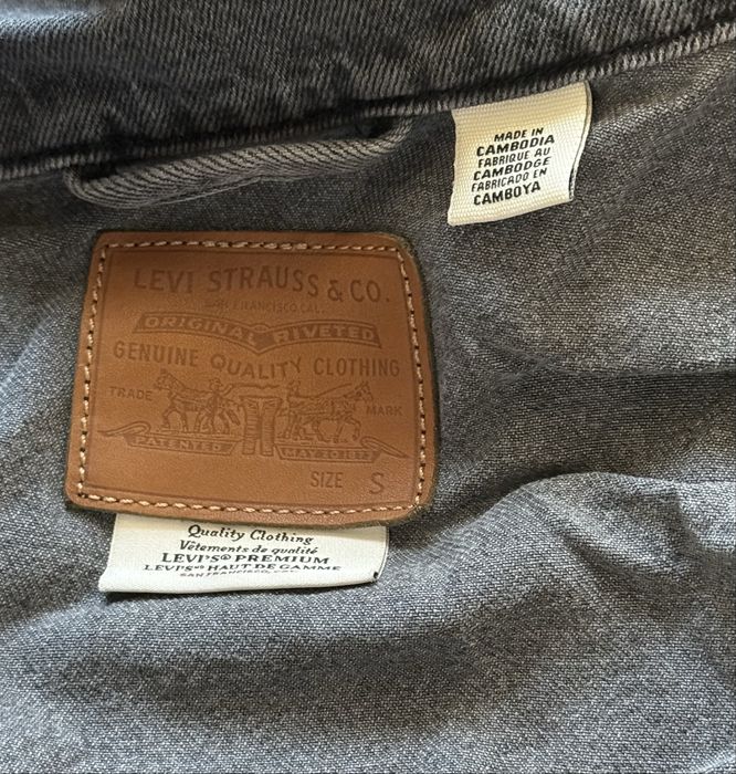 levis джинсова куртка
