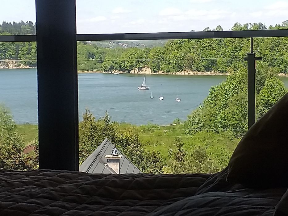 PRZESZKLONE SYPIALNIE-Piękne widoki na Jezioro Solinskie. Zawoz