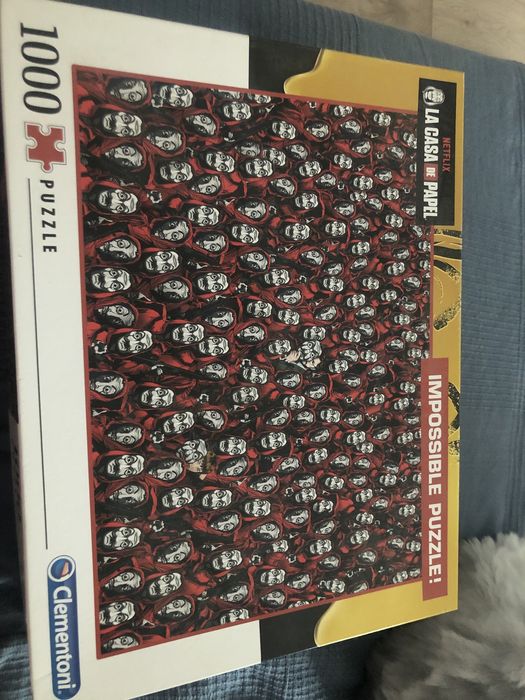 Puzzle inpossible dom z papieru 1000