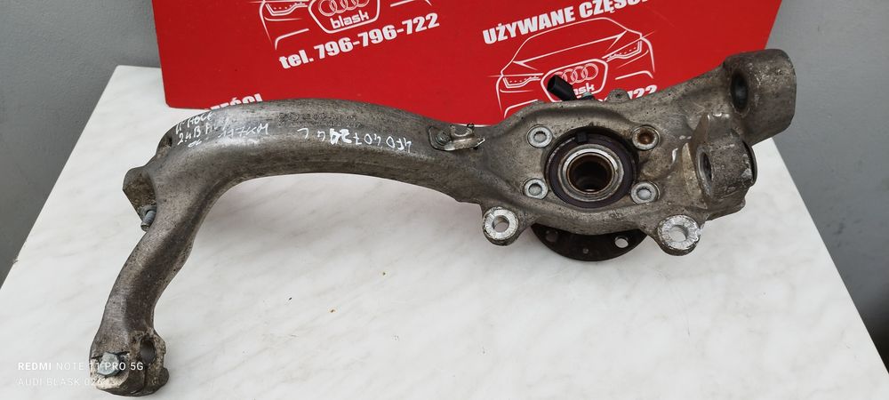 Zwrotnica Lewa Przód 4F0257 Audi A6 C6 2.4 B  Automat 177 KM 2004 rok Części Blask Gołdap