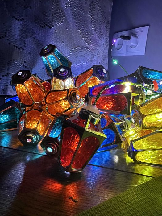 Подарок для девушки. Гирлянда СССР Радуга-1 LED 20м