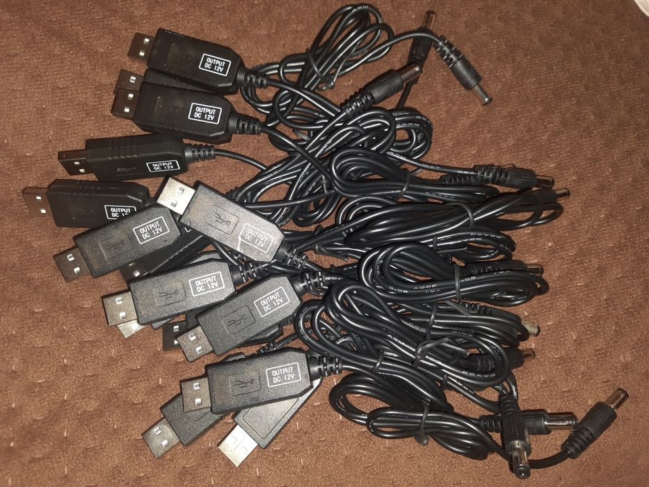 WiFi без світла. Кабель перехідник, адаптер 5v на 12v для роутера.