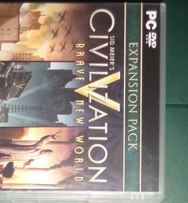 Sid Meier`s Civilization 5 V Brave new world,PC DVD,+mapa,+ins,+kod,PL