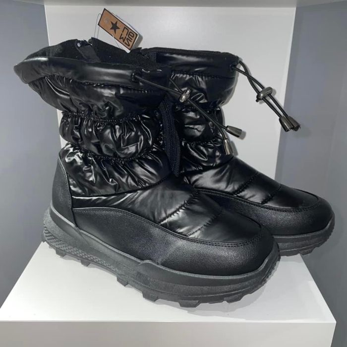Damskie śniegowce czrne r. 37, 38, 39, 40, 41