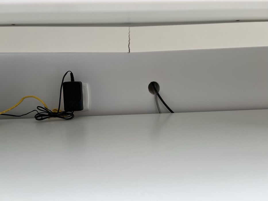 Szafka rtv nordby biały skandynawski