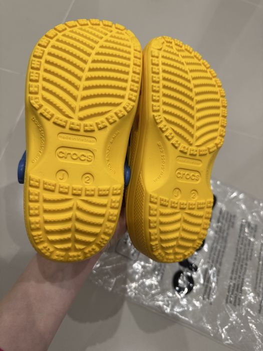 Дитячі сабо Crocs Fun Lab MINIONS J2 33-34 крокси міньйони 21,5 см