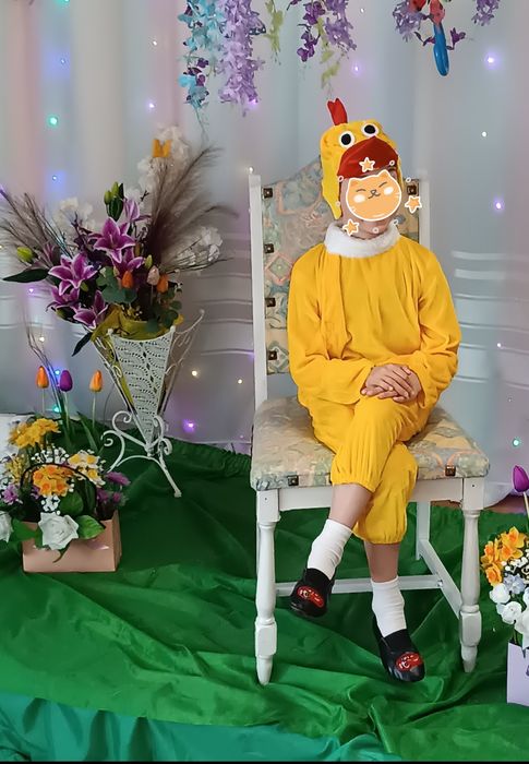 Карнавальний костюм осені белка волк заяц  тиква морква картопля курча
