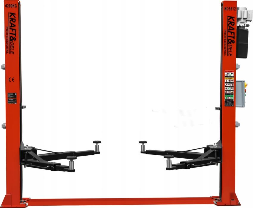 PODNOŚNIK samochodowy dwukolumnowy AUTOMATYCZNY 4,2 TONY 400v/230 UDT