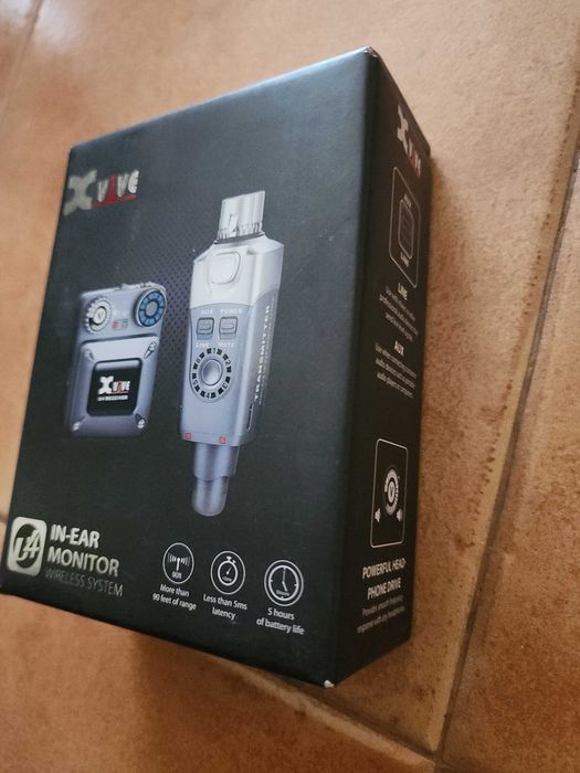XVIVE X Vibe U4 In-Ear Monitor Wireless System (como novo)