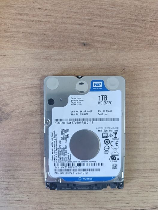 Жорсткий диск WD Blue 2.5" 1 TB (WD10SPZX)