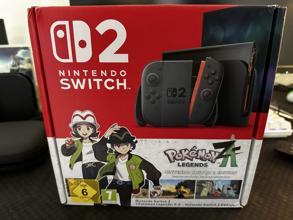 Nintendo Switch 2  + Zelda Tears of Kingdom + bolsa de transporte