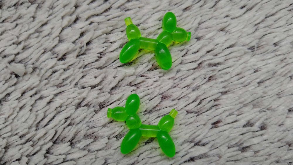LEGO 35692 Piesek balonowy Trans Bright Green 1szt NOWE , Dostępna większa ilość