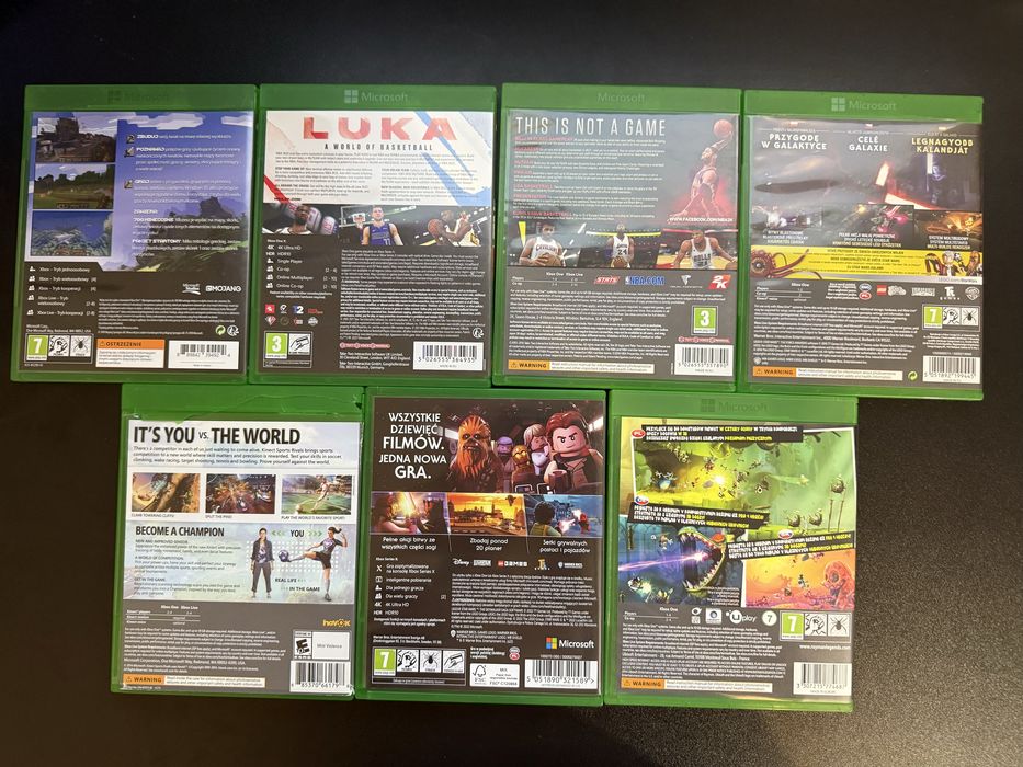 Gry na konsole Xbox one