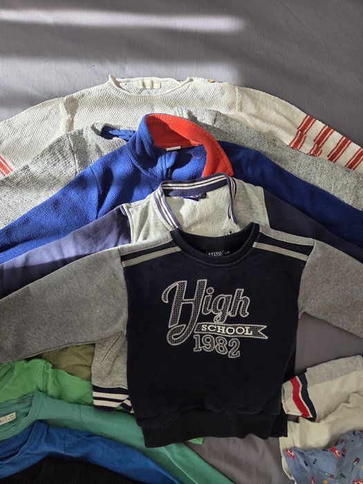 Lote de roupas 2 a 4 anos, inverno e meia estacao
