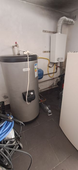 Caldeira a pellets com Termo Acumulador