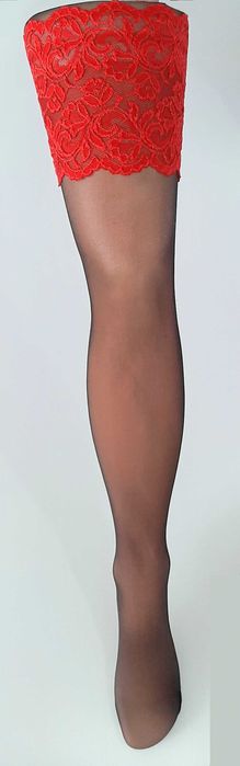 Pończochy samonośne 20 den ZMYSŁOWE - rozmiary