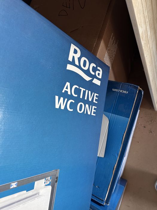 Roca Active ONE AC3 Chrome Wall-Mounted Toilet Frame459820387450245125