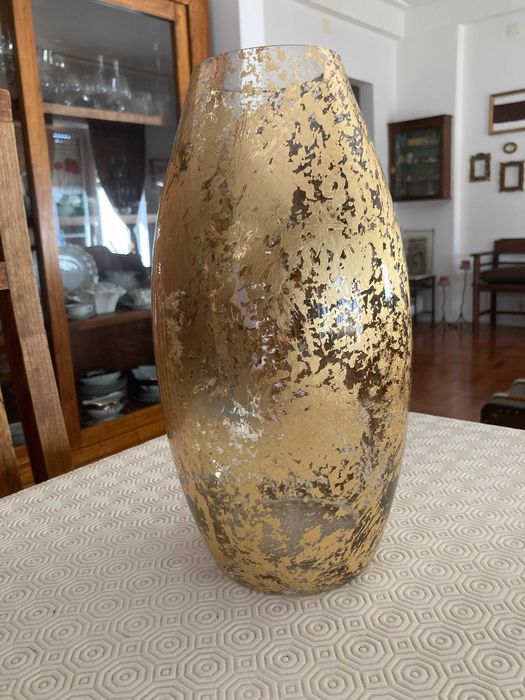 Móvel TV, Várias Peças decoração/Cx de Madeira dourad/cx doura e vidro