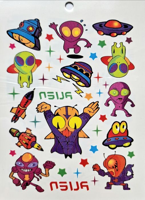 Tatuaże dla dzieci zmywalne tymczasowe ZESTAW XXL