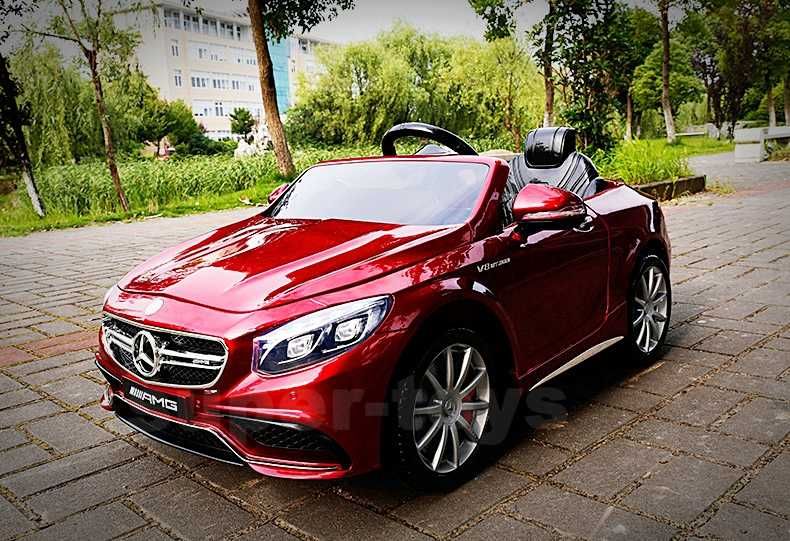 BAWIBUS.PL Auto samochód na akumulator Mercedes S63 autka dla dzieci