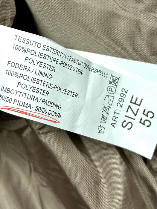 Куртка женская пух натуральный,56-62 размер Италия