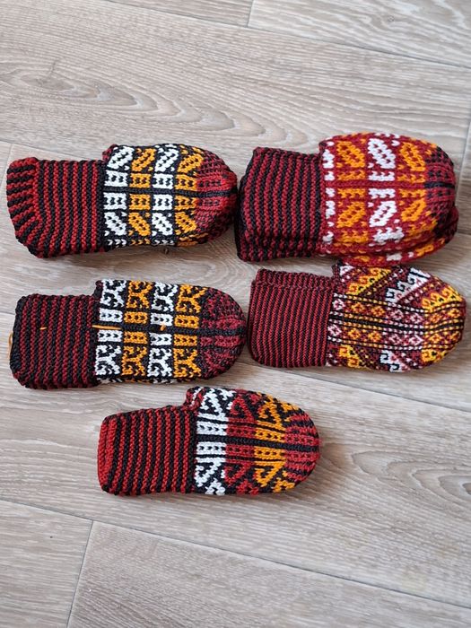 Чешки ручной работы. Туркменские тапочки