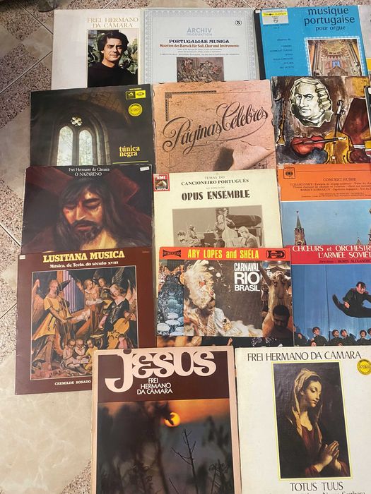 Lote de discos de vinil