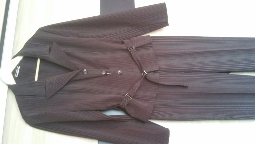 Garnitur damski żakiet marynarka spodnie 38