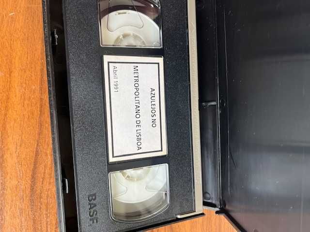 Cassetes VHS metropolitano Lisboa