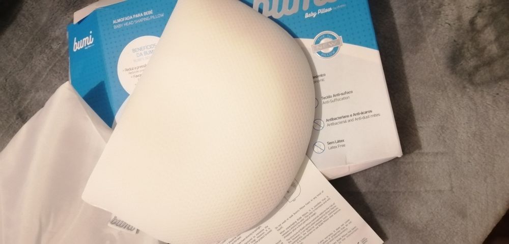 Almofada ergonómica Bumi tamanho Spara bebé para prevenir corrigir def