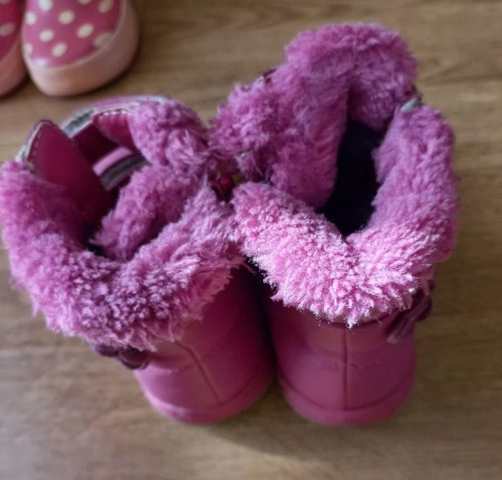 Buty ocieplane za kostkę
