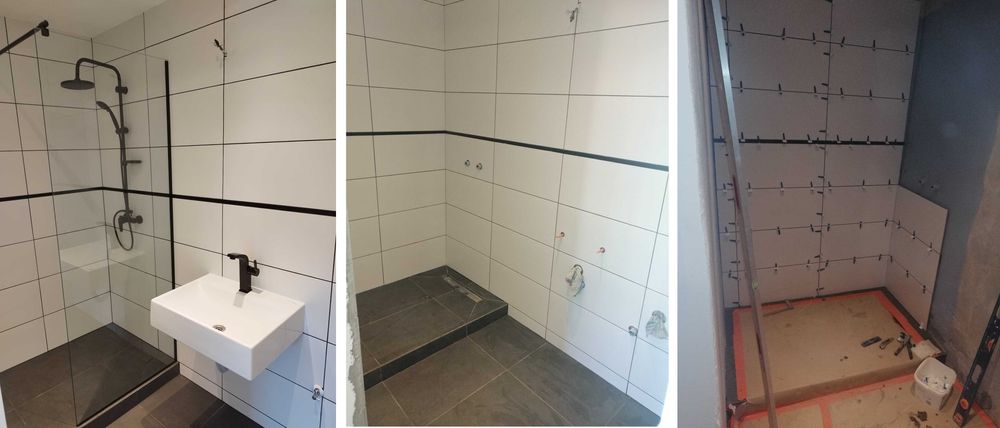 Remont- wykończenia  - łazienki - glazurnik - gładź