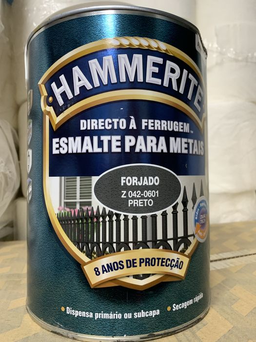 Tinta Hammerite  preta 5L