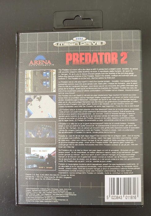 Predator 2 - Mega Drive