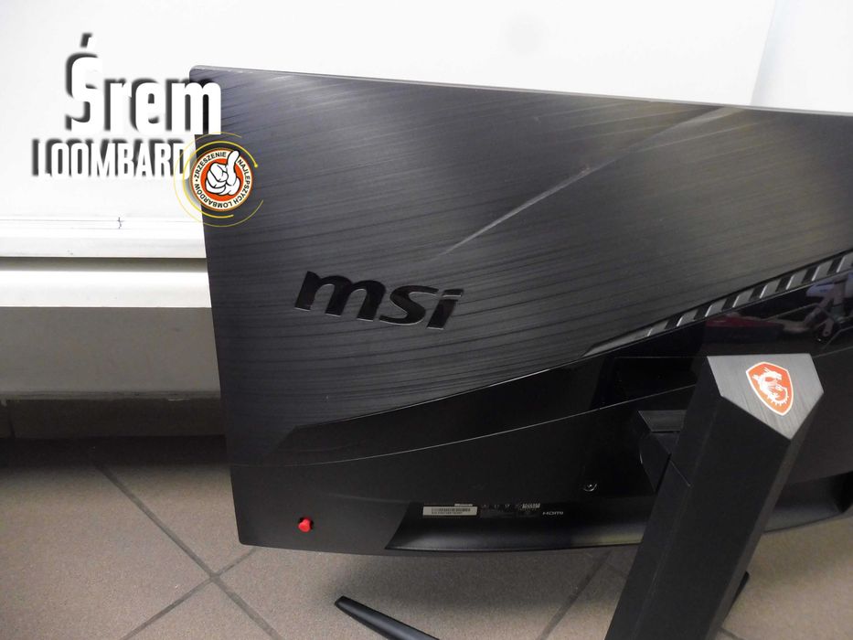 Monitor MSI MAG271CR, Kabel Zasilający, Stan db!