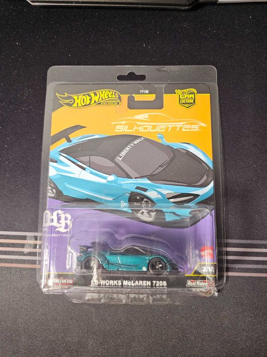Hot Wheels Premium Silhouettes LB-Works McLaren 720s w protektorze