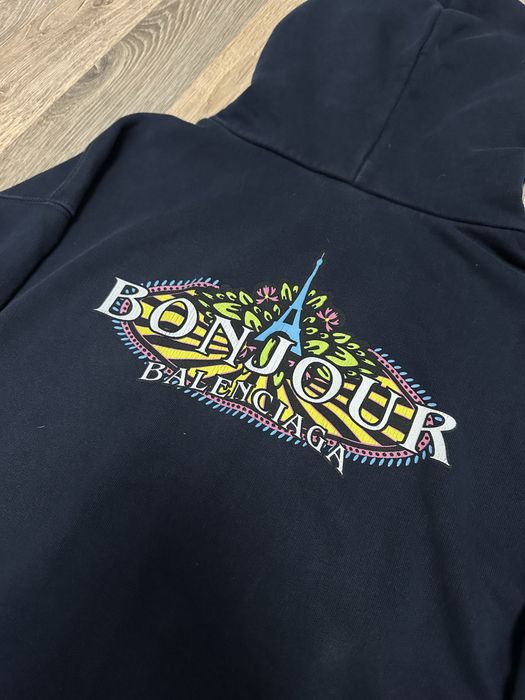 кофта Balenciaga Bonjour LEGIT