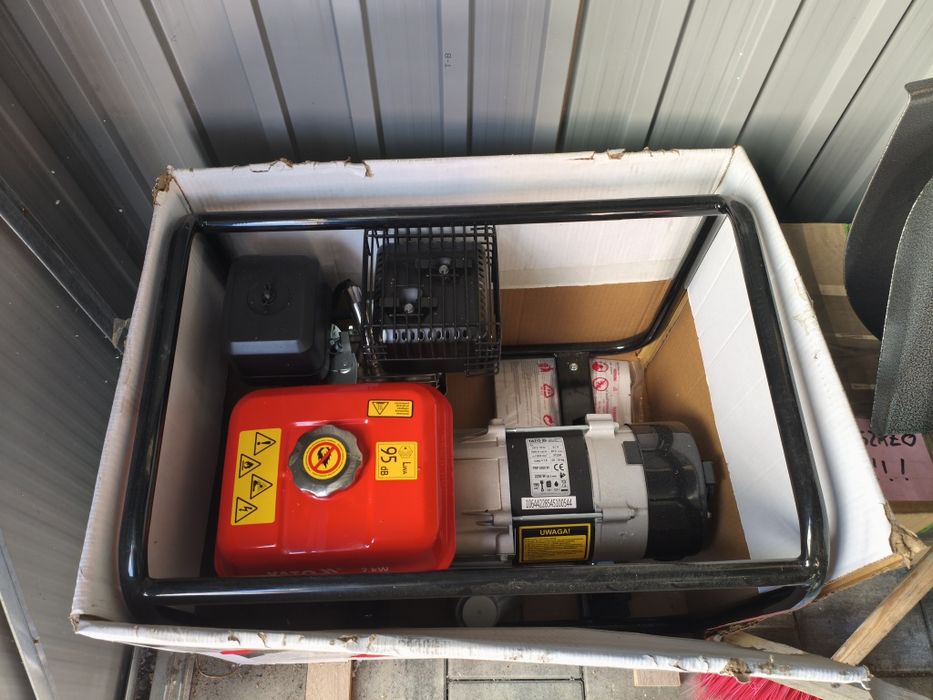 Agregat prądotwórczy Yato 2200W prawie nowy. Dowóz, Mrocza