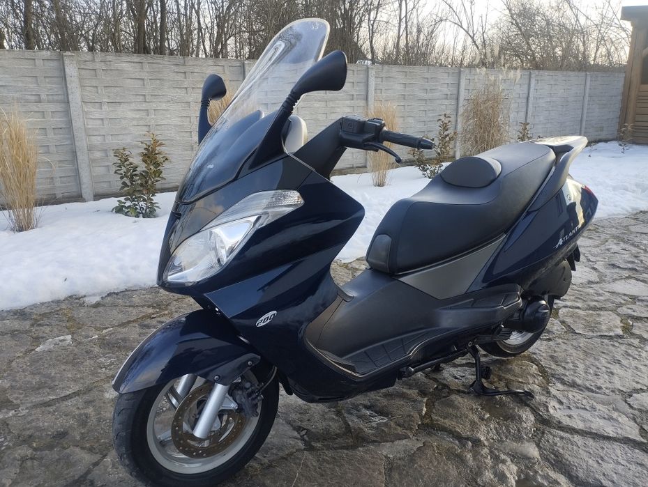 Suzuki Burgman 200,2008r,18tts.km,Aprilia Atlantic 200,2004r