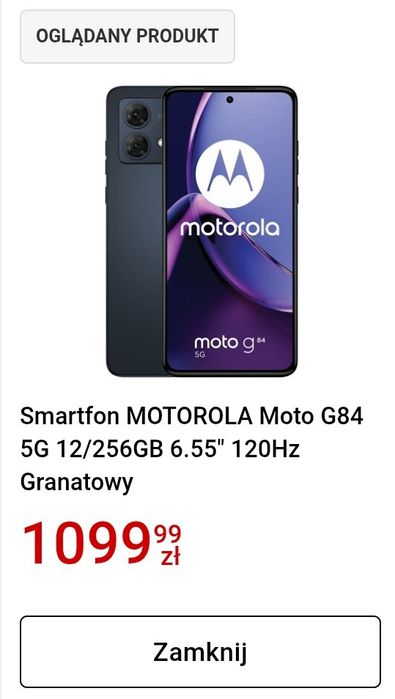 Motorolla g84 5g