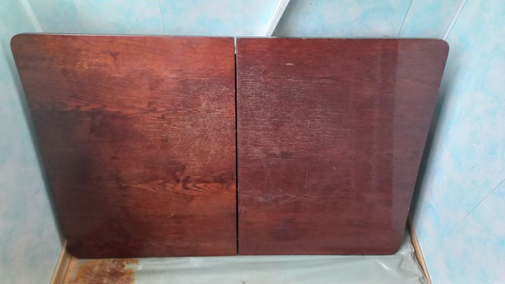 Обеденный  раздвижной стол СССР 120×80см