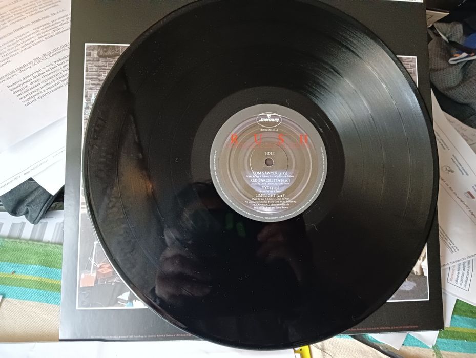 Płyta winylowa x2 press USA EX Rush Moving Pictures Clockwork Angels