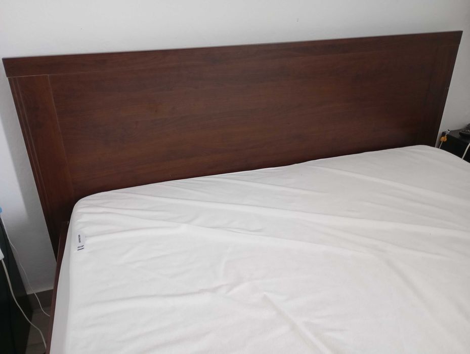 Cama + estrado + colchão