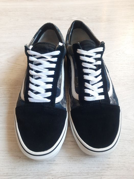 Оригинальны  замшевые Кеды Vans old skool кеды кроссовки 29.5см 45-46