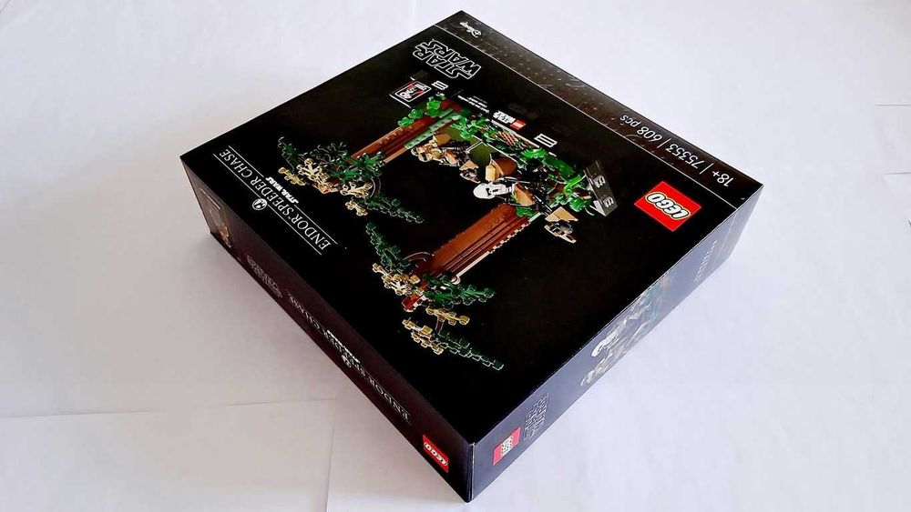Lego Star Wars 75353 Endor Speeder Chase Diorama selado