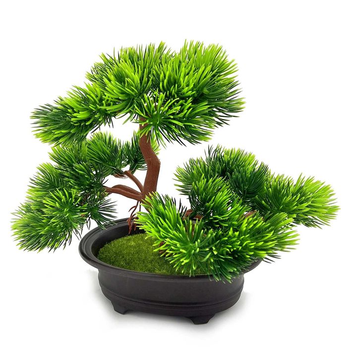 Drzewko bonsai w doniczce sztuczna roślina dekoracyjna 25cm