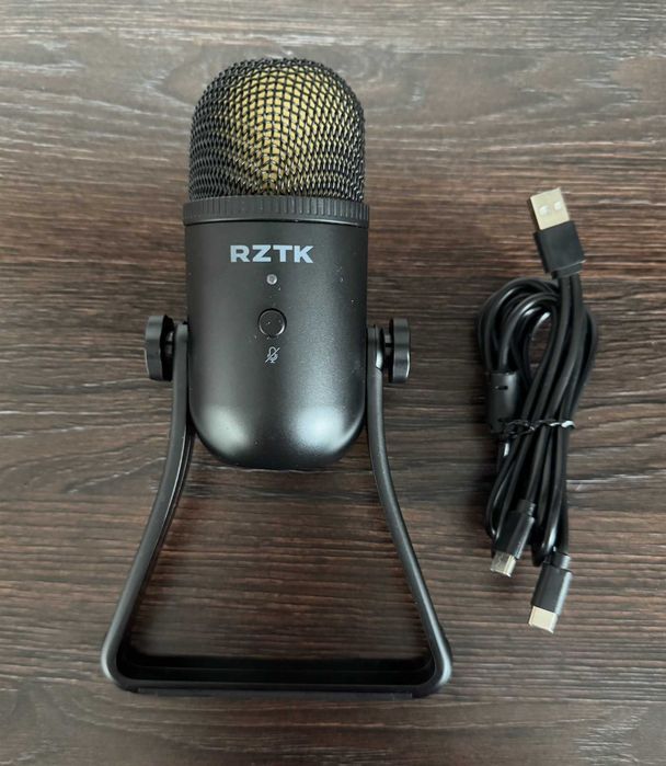 Микрофон - RZTK Podcast RGB | Микрофон для стримов / подкастов / игр