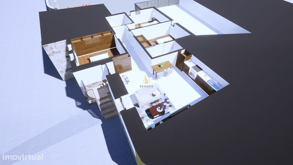 Moradia em Banda T3 Venda em Couto de Baixo e Couto de Cima,Viseu